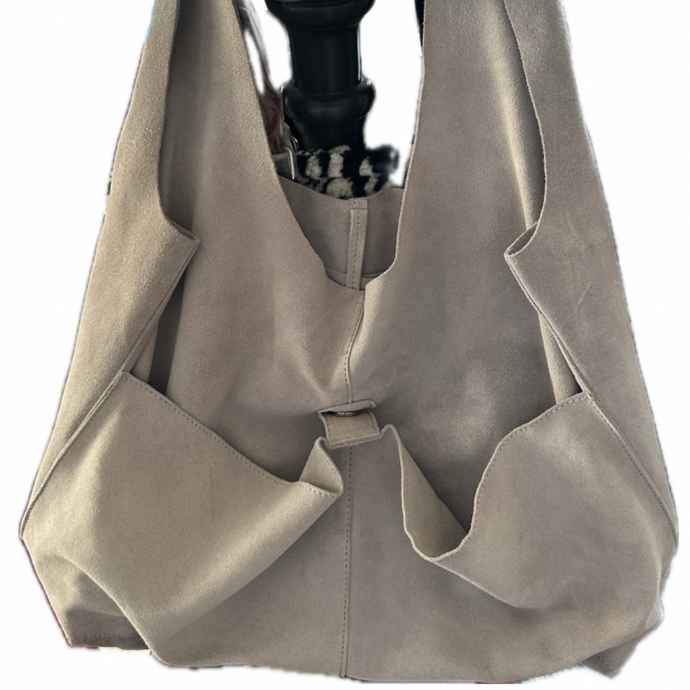 Free People Paris Suede Tote